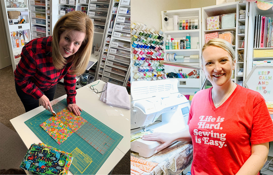 4 local ladies rise to the challenge - How many masks can you make today?